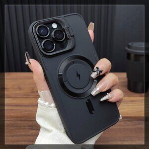 Magnetic Stand Phone Case (iPhone 15 Pro)
